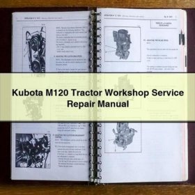 Kubota M120 Traktor Werkstatt Handbuch PDF Download