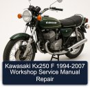 Kawasaki Kx250 F 1994-2007 Workshop Service Manual Repair