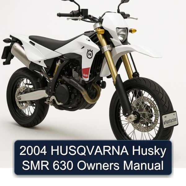 2004 HUSQVARNA Husky SMR 630 Owners Manual