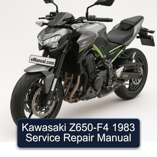 Kawasaki Z650-F4 1983 Service Repair Manual