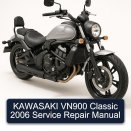 KAWASAKI VN900 Classic 2006 Service Repair Manual