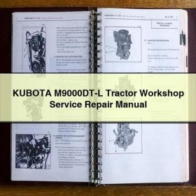 KUBOTA M9000DT-L Traktor Werkstatt-Reparaturhandbuch