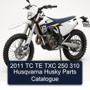 2011 TC TE TXC 250 310 Husqvarna Husky Parts Catalogue