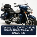 Yamaha XV1600 WILD STAR Service Repair Manual 99 ONWARDS