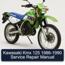Kawasaki Kmx 125 1986-1990 Service Repair Manual
