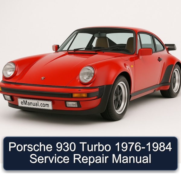 Porsche 930 Turbo 1976-1984 Service Repair Manual