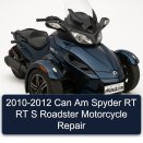 2010-2012 Can Am Spyder RT RT S Roadster Motorcycle Repair