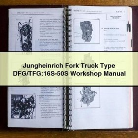 Jungheinrich Gabelstapler DFG/TFG:16S-50S Werkstatt Handbuch