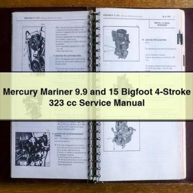 Mercury Mariner 9.9 and 15 Bigfoot 4-Stroke 323 cc Service Repair Manual
