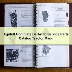 Ersatzteilkatalog Agrifull Gommate Derby 60 Traktor