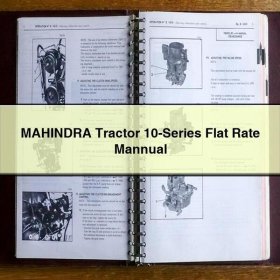 Mahindra Traktor 10er-Serie: Flachrate-Handbuch