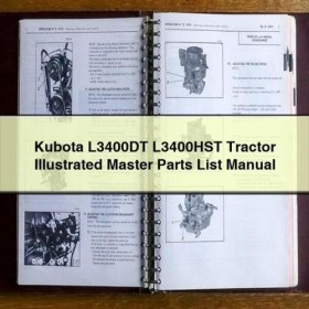 Kubota L3400DT/HST Traktor - Ersatzteilkatalog (PDF)