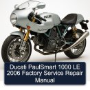 Ducati PaulSmart 1000 LE 2006 Factory Service Repair Manual
