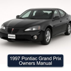 1997 Pontiac Grand Prix Owners Manual