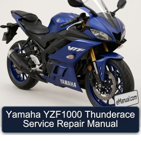 Yamaha YZF1000 Thunderace Service Repair Manual