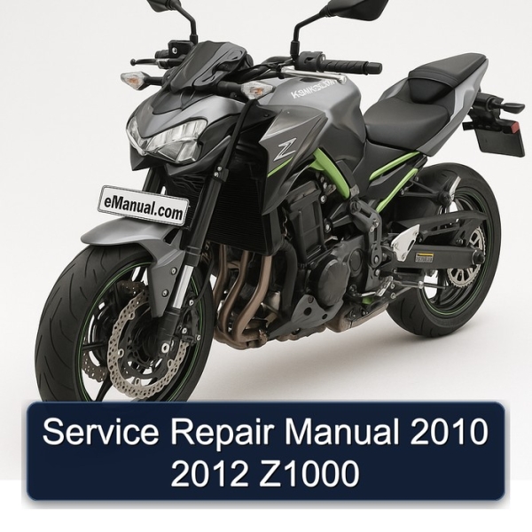 Service Repair Manual 2010 2012 Z1000