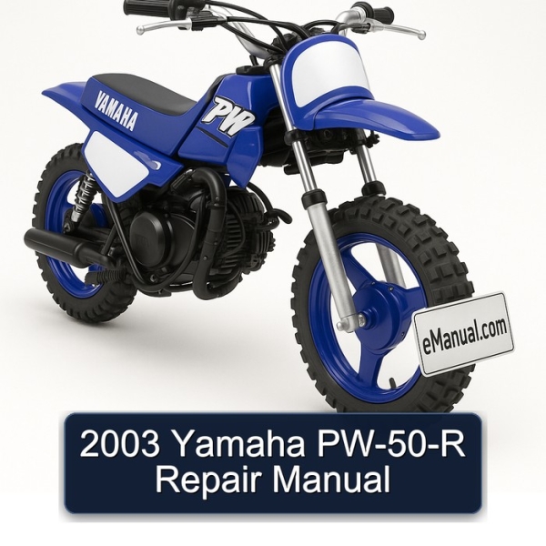 2003 Yamaha PW-50-R Repair Manual
