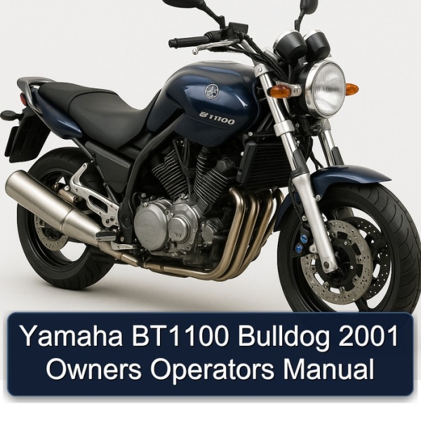 Yamaha BT1100 Bulldog 2001 Owners Operators Manual