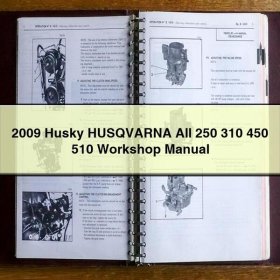 Husqvarna 250, 310, 450, 510 Werkstatt-Handbuch (2009)