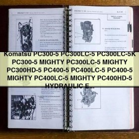 Komatsu PC300/PC400-5 Hydraulische Bagger: Service- und Reparaturhandbuch