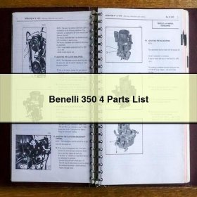 Benelli 350 4 Parts List