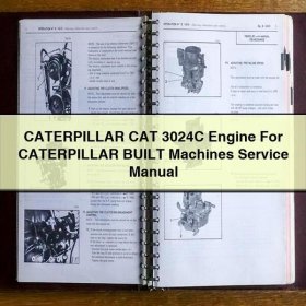 Caterpillar CAT 3024C Motor - Service- und Reparaturhandbuch