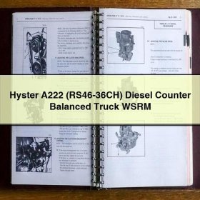 Diesel-Gegengewichtsstapler Hyster A222 (RS46-36CH) WSRM