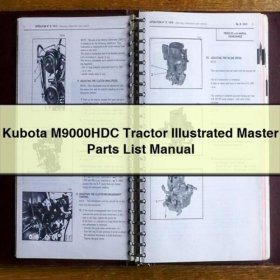 Kubota M9000HDC Traktor - Ersatzteilkatalog (PDF)
