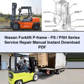 Nissan Gabelstapler P-Rahmen-PS/PSH Serie - Service- und Reparaturhandbuch