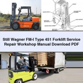 Still Wagner FM-I Typ 451 Gabelstapler Servicehandbuch PDF Download