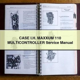 CASE IH Maxxum 110 Multicontroller Servicehandbuch