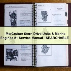 MerCruiser Sternantrieb & Motoren: Servicehandbuch (PDF, durchsuchbar)