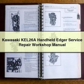 Kawasaki KEL26A Handkantenschneider Reparaturhandbuch