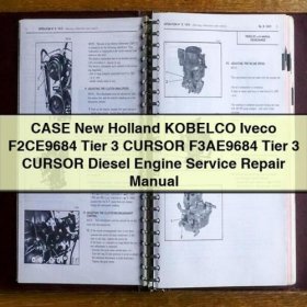 Reparaturhandbuch für CASE New Holland KOBELCO IVECO CURSOR F3AE9684 Dieselmotoren (Tier 3)
