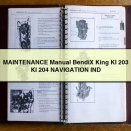 MAINTENANCE Manual BendiX King KI 203 KI 204 NAVIGATION IND