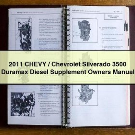 Chevrolet Silverado 3500 Duramax Diesel - Bedienungsanleitung