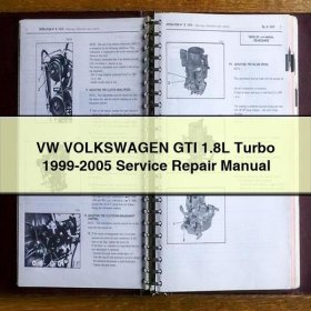 VW Golf GTI 1.8L Turbo (1999-2005) Servicehandbuch