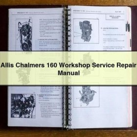 Allis Chalmers 160 Werkstatt-Servicehandbuch PDF Download
