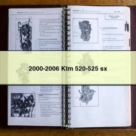 KTM 520/525 SX (2000-2006)