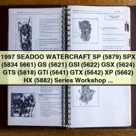 Reparatur- und Servicehandbuch für Sea-Doo Wasserfahrzeuge 1997