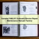Yamaha F4MLHY Outboard Service Repair Maintenance Manual. Factory