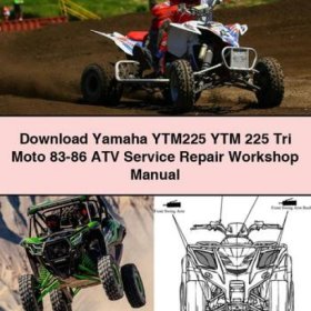 Yamaha YTM225 Tri Moto (1983-1986) - Werkstatt-Handbuch (PDF)