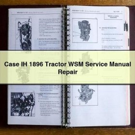 Case IH 1896 Schlepper - Werkstatt-Handbuch (PDF)