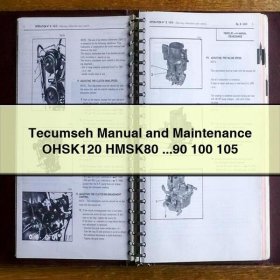 Tecumseh-Handbuch und Wartung OHSK120, HMSK80, ...90, 100, 105