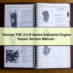 Yanmar TNE(C)-N Serie Industriemotor - Service- und Reparaturhandbuch (PDF)