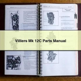 Villiers Mk 12C Ersatzteilhandbuch