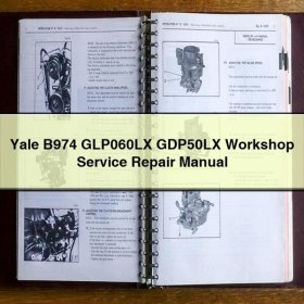 Yale B974 Werkstatt- und Reparaturhandbuch