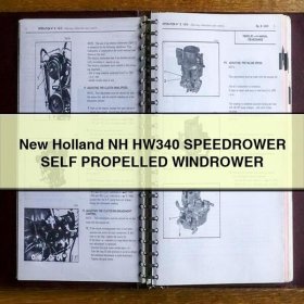 New Holland NH HW340 Speedrower Selbstschnittmähwerk
