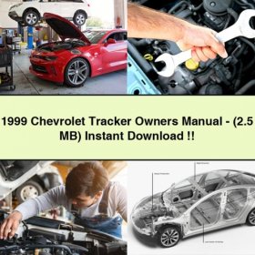 Chevrolet Tracker 1999 - Bedienungsanleitung (PDF)