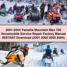 Yamaha Mountain Max 700 (2001-2004) - Werkstatthandbuch (PDF)